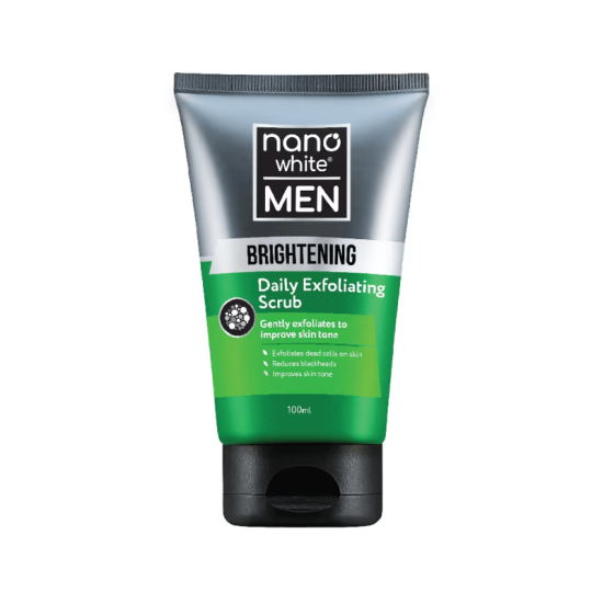 NANO WHITE MEN EXFOLIATING SCRUB 100ML