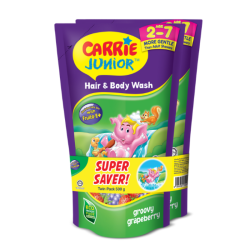 CARRIE JUNIOR HAIR BODY WASH G/GRAPERBERRY 500G*2 CARRIE JUNIOR HAIR BODY WASH G/GRAPERBERRY 500G*2