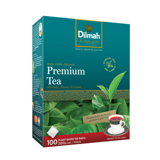 DILMAH TAGLESS TEABAG PREMIUM 2GM*100