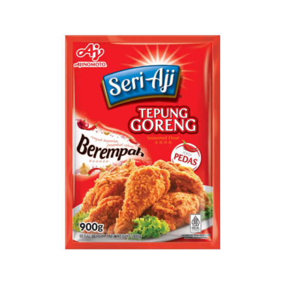 AJINOMOTO SERIAJI TEPUNG GORENG PEDAS 900G