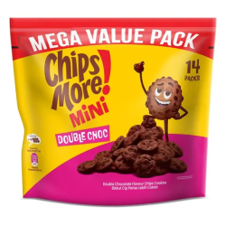 CHIPSMORE MEGA VALUE PACK DOUBLE CHOCO 28GM*14 CHIPSMORE MEGA VALUE PACK DOUBLE CHOCO 28GM*14