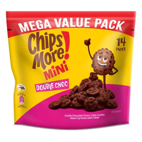 CHIPSMORE MEGA VALUE PACK DOUBLE CHOCO 28GM*14