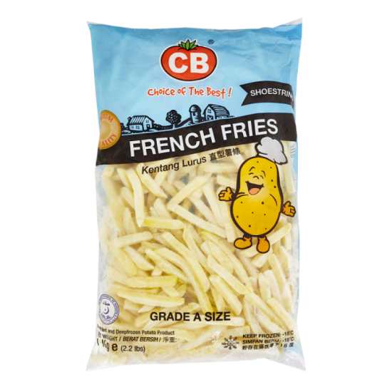 CB FRENCH FRIES SHOESTRING 1KG