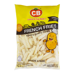 CB FRENCH FRIES CRINKLE CUT 1KG CB FRENCH FRIES CRINKLE CUT 1KG