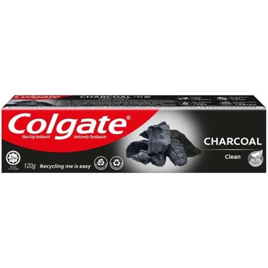 COLGATE TOOTHPASTE NATURALS CHARCOAL 120GM