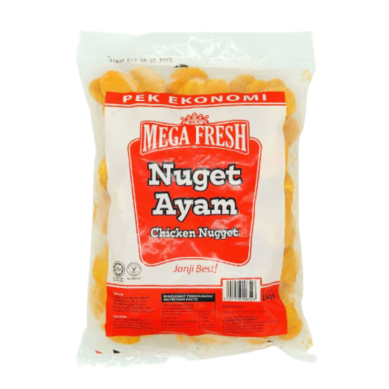 MEGA FRESH CHICKEN NUGGET 2KG