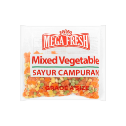 MEGA FRESH MIX VEGETABLE 1KG MEGA FRESH MIX VEGETABLE 1KG