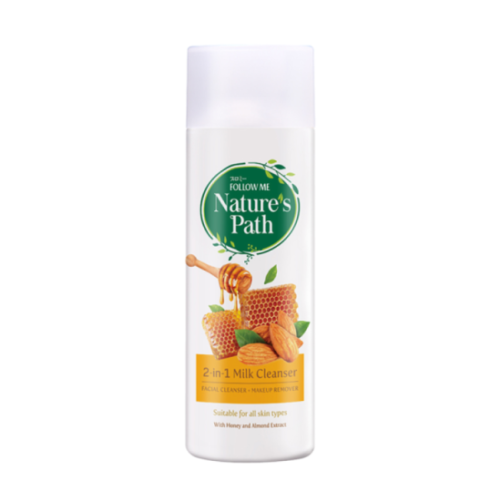 FOLLOW ME NATURE PATH 2 IN 1 MILK CLEANSER 200ML