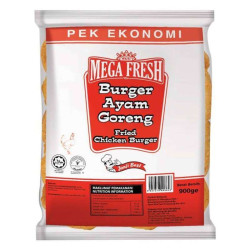 MEGA FRESH BURGER AYAM GORENG 900G