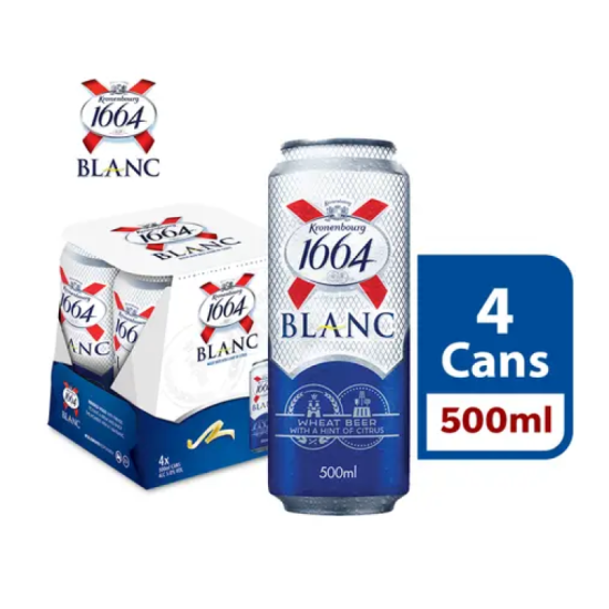 KRONENBOURG BLANC 1664 500ML*4