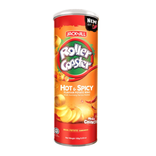 JACK N JILL ROLLER COASTER HOT & SPICY 100GM