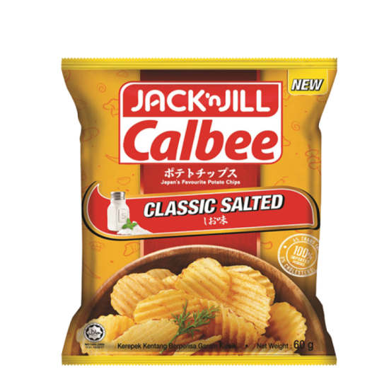 JACK N JILL CALBEE CLASSIC SALTED 60GM