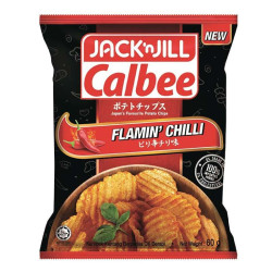 JACK N JILL CALBEE FLAMIN CHILI 60GM JACK N JILL CALBEE FLAMIN CHILI 60GM