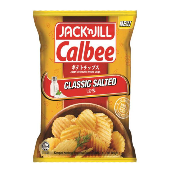 JACK N JILL CALBEE CLASSIC SALTED 170GM