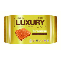 HWATAI LUXURY CREAM SANDWICH TIRAMISU 100GM HWATAI LUXURY CREAM SANDWICH TIRAMISU 100GM