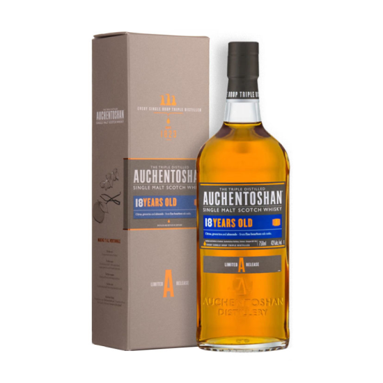 AUCHENTOSHAN 18 YEARS OLD WHISKY 700ML