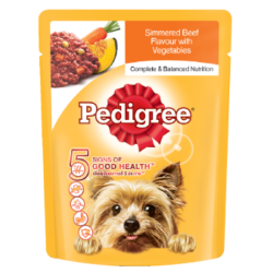 PEDIGREE GRAVY SIMMER BEEF + VEGE 80G PEDIGREE GRAVY SIMMER BEEF + VEGE 80G