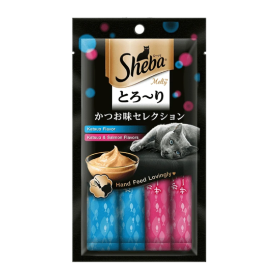 SHEBA MELTY KATSUO & KATSUO SALMON 48G SHEBA MELTY KATSUO & KATSUO SALMON 48G