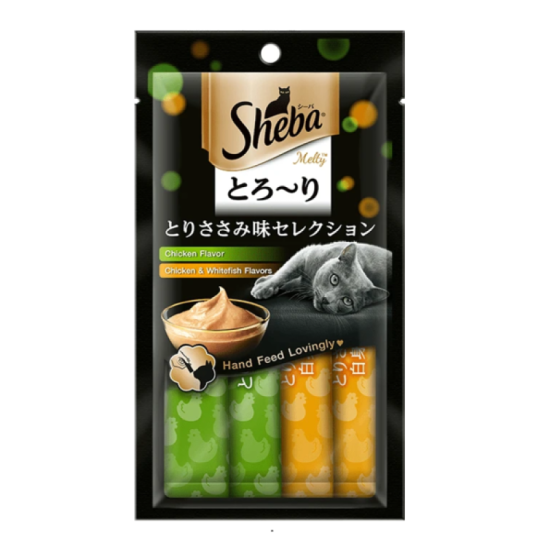 SHEBA MELTY CHICKEN & CHICKEN WHITEFISH 48G SHEBA MELTY CHICKEN & CHICKEN WHITEFISH 48G