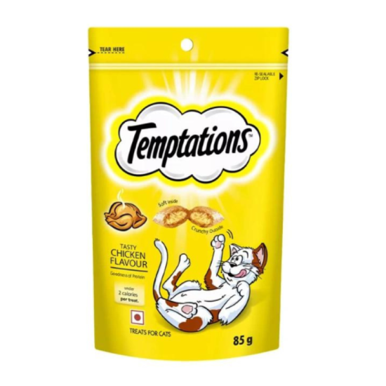 TEMPTATIONS DRY TASTY CHICKEN 85G TEMPTATIONS DRY TASTY CHICKEN 85G