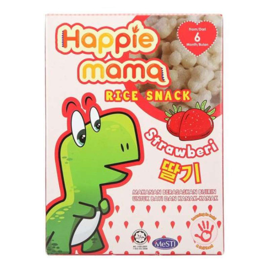 HAPPIE MAMA RICE SNACK- BANANA 30G