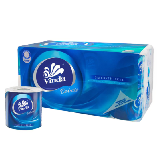 VINDA DELUXE 3PLY TOILET ROLL 250S*16R