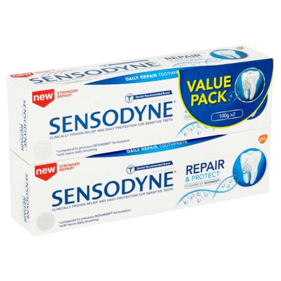 SENSODYNE TOOTHPASTE REPAIR & PROTECT 100g*2