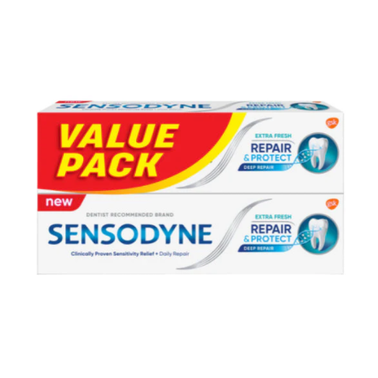 SENSODYNE REPAIR&PROTECT EXTRA FRESH 100G*2