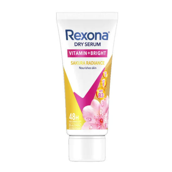 REXONA DRY SERUM - BRIGHT SAKURA RADIANCE 40ML