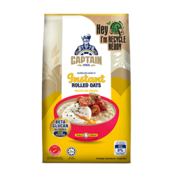 CAPTAIN INSTANT ROLLED OAT 800G CAPTAIN INSTANT ROLLED OAT 800G