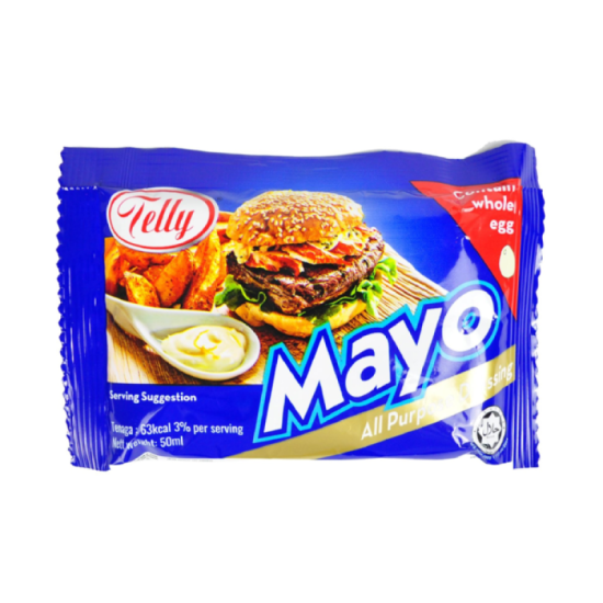 TELLY ALL PURPOSE MAYO SACHET 50ML