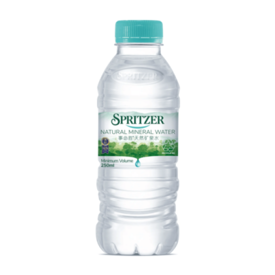 SPRITZER MINERAL WATER 250ML