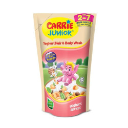 CARRIE JUNIOR HAIR & BODY WASH - APRICOT YOGURT 47 CARRIE JUNIOR HAIR & BODY WASH - APRICOT YOGURT 47