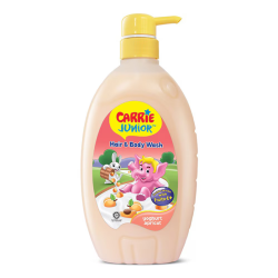 CARRIE JUNIOR HAIR & BODY WASH APRICOT YOGURT 700G CARRIE JUNIOR HAIR & BODY WASH APRICOT YOGURT 700G