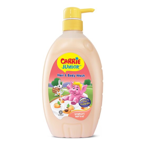 CARRIE JUNIOR HAIR & BODY WASH APRICOT YOGURT 700G