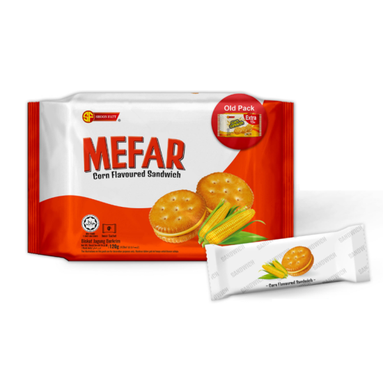 SHOON FATT MEFAR CORN SANDWICH 120GM