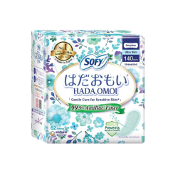 SOFY HADAOMOI PANTY LINER ANTIBAC 14CM 62'S SOFY HADAOMOI PANTY LINER ANTIBAC 14CM 62'S