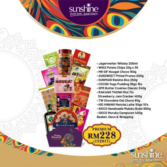 SUNSHINE PREMIUM DEEPAVALI HAMPER RM228