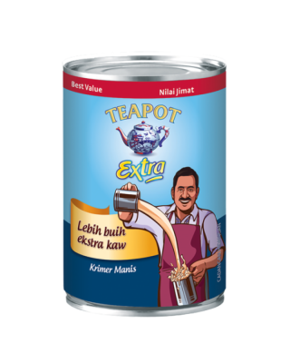 TEAPOT EXTRA SWEETENED CREAM 500GM