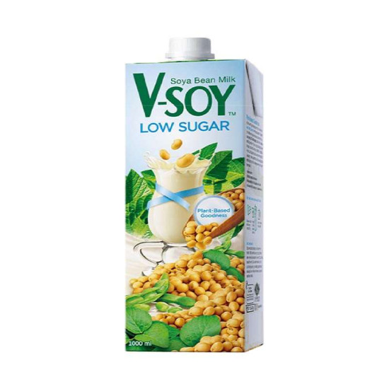 V-SOY LOW SUGAR SOYA BEAN MILK 1L