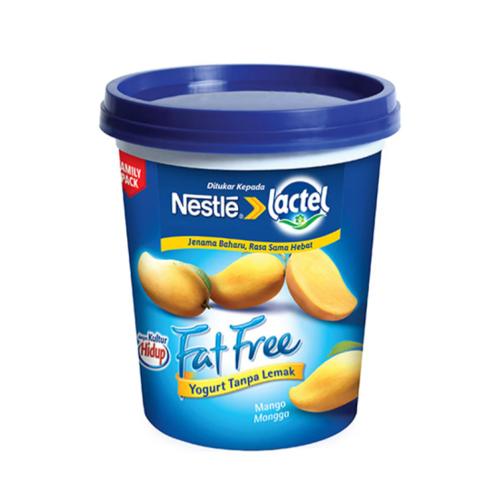 LACTEL FATFREE YOGURT MANGO 470G