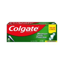 COLGATE TOOTHPASTE ICY COOL MINT 225G*2 COLGATE TOOTHPASTE ICY COOL MINT 225G*2