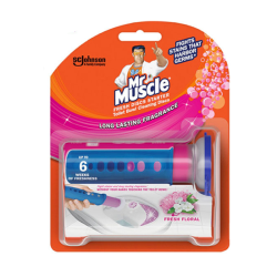 MR MUSCLE - FRESH DISC STARTER FLORAL 38G MR MUSCLE - FRESH DISC STARTER FLORAL 38G