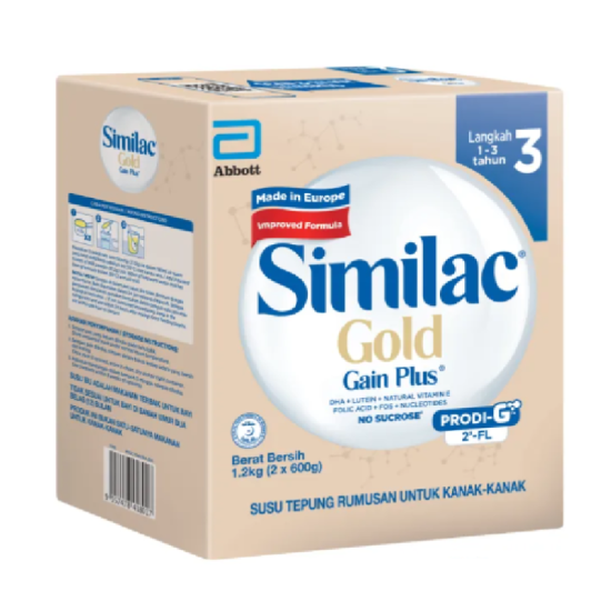 SIMILAC S3 GOLD GAIN PLUS 1.2KG