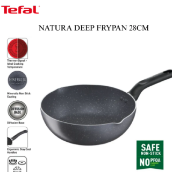 TEFAL Natura Deep Frypan 28CM B22666