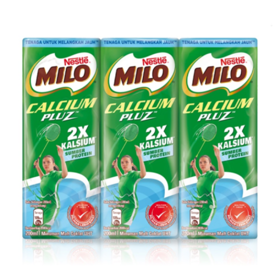 MILO ACT-GO CALCIUMPLUZ UHT 200ML*6