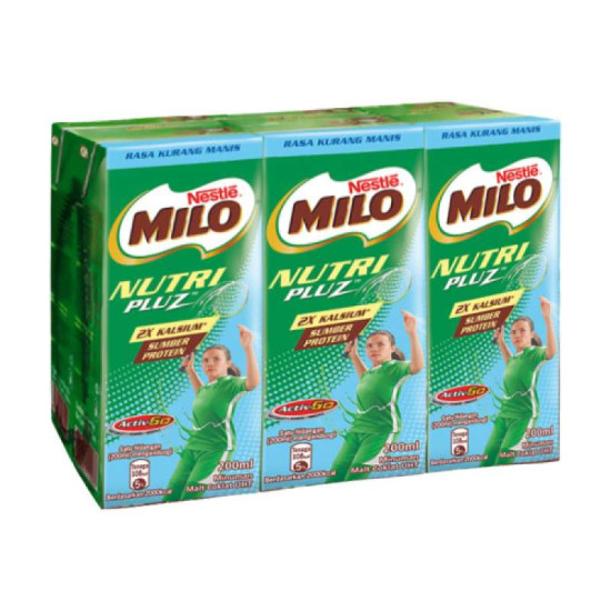 MILO ACT-GO CALCIUMPLUZ UHT 200ML*6