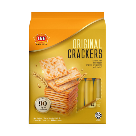 LEE ORIGINAL CRACKERS (SACHETS) 308GM