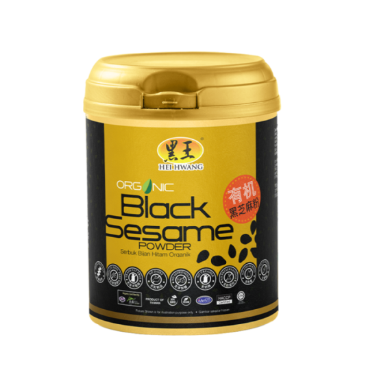 HEI HWANG ORGANIC BLACK SESAME POWDER 300GM