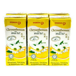 POKKA CHRY WHITE TEA 250ML*6*4